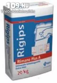 GIPSZ Rigips Rimano Plus 20kg vakolat