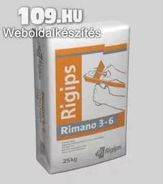 Rigips, Rimano, 3-6 mm, 25 kg